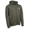 Nash Mikina Make It Happen Badge Zipped Hoody Green - L