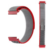 SmartFit Nylonový elastický remienok so šírkou 20mm / červená-šedá /