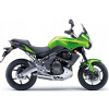 Nálepky FOOQS na motocykel KAWASAKI VERSYS 650 2008-2009 ZELENÁ 17P