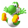 CUKROVÁ TLAČ jedlý obrázok na tortu Cukrová hmota Mario Yoshi 4 + MENO TEXT