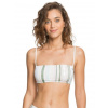 Plavky Roxy Sea & Waves Revo Pt Bandeau bright white kamuela stripe s S