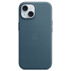 Apple iPhone 15 FineWoven Case with MagSafe - Pacific modré MT3G3ZM/A