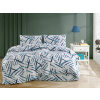 Prodloužené flanelové povlečení 140x220, 70x90 Orlex blue