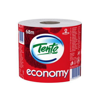 Toaletný papier Tento Economy, 2-vrstvý/68 m, 1 ks