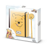 Karactermania Disney Poznámkový Blok with Propiska Dárkový Set Winnie The Pooh Face
