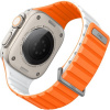 Uniq Revix Evo Reversible Magnetic na Apple Watch 49/45/44/42 mm Amber UNIQ-49MM-REVEAORGWHT