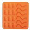 Orion Forma Figurky 19x19x1cm 3,5x2cm oranžová