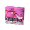Renova Toaletný papier Maxi, tmavoružový 3-vrstvový, 4 ks
