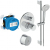 Ideal Standard CeraTherm Sprchový set s termostatom pod omietku, s telesom, 3 prúdy, chróm A7598AA