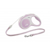 Vodítko Flexi New Comfort S lanko 5m/12kg ružová