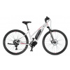 BICYKEL AUTHOR ESSENCE 2025 biela/červená/strieborná Veľkosť: 17