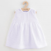 Dojčenské mušelínové šaty New Baby Elizabeth - 86 (12-18m)