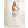 Tylová spodnička pod svadobné šaty SE-05 Rozmer: M, Výber farby: biela, Obvod kruhu: 320 cm
