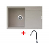 Sinks ULTIMA 790 Avena + ELASTA S nerez/čierná