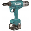 Makita DRV150RFJ Aku nitovačka Li-ion LXT 18V/3,0 Ah, Makpac