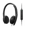 Lenovo 4XD1M39028 slúchadlo / náhlavná súprava Slúchadlá s mikrofónom Kábel Pres hlavu USB Typ-C Čierna (4XD1M39028)