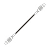 GAS kabel Active Male/Male pro EC ventilátory, 5 m