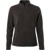 DAIBER JN 781 / Dámska mikroflísová bunda - dark grey XXL