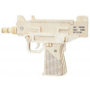 WOODEN TOY , WCK 3D puzzle Pištoľ UZI 9mm