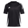 adidas Tiro 24 Match Jersey Juniors Black/White 11-12 Years