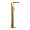 GROHE Essence - Páková vaňová batéria, montáž do podlahy, kartáčovaný Cool Sunrise 23491GN1