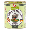 GranataPet Lieblings Mahlzeit 12 x 800 g - hovädzie a bažant s mrkvou, špenátom a požltovým olejom