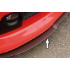 Rieger lipa pod predný nárazník Rieger pro Audi A3 8L 3-dver., 5-dver., plast ABS s povrchovou úpravou Carbon-Look, pod predný spojler Rieger obj. kód Y 00056600, Y 000566011
