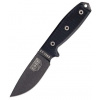 ESEE Model 3 Black G-10 Plain Edge