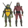 NECA Teenage Mutant Ninja Turtles (1990 Movie) Akční Figurka Roof Top Battle Shredder vs Leo 18 cm