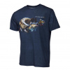 Tričko Savage Gear Cannibal Tee Blue Veľkosť XL