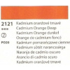 UMTON Akvarelové farby 2,6 ml, rôzne odtiene Odtieň: 2121 - Kadmium oranžové tmavé