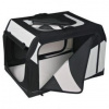 Trixie Vario 30 Transportný nylonový box 76 x 48 x 51 cm M 76x48x51 cm černo-šedý