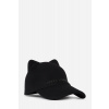 ŠILTOVKA KARL LAGERFELD K/ESSENTIAL CHOUPETTE CAP BLACK