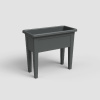 Sadbovač|box pro pěstování rostlin VENEZIA, 80cm, plast, tm.šedá|ANTHRACITE|Artevasi