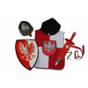 Kostým pre chlapca- Outfit 70 Knight Eagle B-CZ Sword 50 prilba (Outfit 70 Knight Eagle B-CZ Sword 50 prilba)