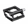 Pedále FORCE STEEP 2 hliníkové s priemyselnými ložiskami čiernej