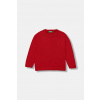 Detský bavlnený sveter United Colors of Benetton 120YG100X.P.seasonal červená 116