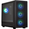 Zalman skříň M5 Black / miniT / 4x120mm ARGB fan / USB 2.0 / USB 3.0 / USB-C / mesh panel / černá