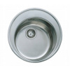 Kuchynský drez - Kruhový drez Teka CENTROVAL 385 1B CN STAL (Kuchynský drez - Kruhový drez Teka CENTROVAL 385 1B CN STAL)