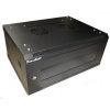 XtendLan 4U/600x450, na stenu, jednodielny, sklenené dvere (WS-4U-64B-BLACK)