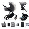 Kinderkraft Prime 2 kombinovaný 3v1 Shadow Grey 2024