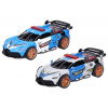 Wiky Auto polícia s efektmi 18cm - modrá