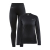 Dámsky funkčný set CRAFT CORE Dry Baselayer black XL