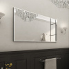 Nimco Černé LED zrcadlo 1200x700 ZPC 13006-90