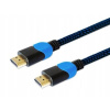 Kábel HDMI 2.0 Savio GCL-02 1,8 m modro-čierny