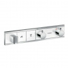 Hansgrohe RainSelect Termostatická sprchová batéria pod omietku, na 2 výstupy, biela/chróm 15355400-HG