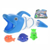 Vodná hra - delfín 27cm + 3rybičky