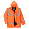 PORTWEST TRAFFIC RT30 / Reflexná zateplená HI-VIS bunda, RIS, GO/RT - HV oranžová 4XL