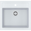 FRANKE F1415 drez 114.0284.165 Sirius SID 610 560x530 tectonite biela