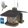 Prosperplast Krmitko pre vtáky Birdyfeed Double 28 x 18,5 x 17,3 cm Stone Gray